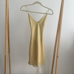 Champagne Gold Bodycon Dress